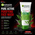 Garnier SkinActive Pure Active Purifying Face Wash (100ml)
