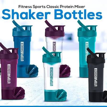 Nexkart HydraMix Protein Shaker – Odor-Resistant Gym Blender Bottle with Built-in Powder & Pill Storage