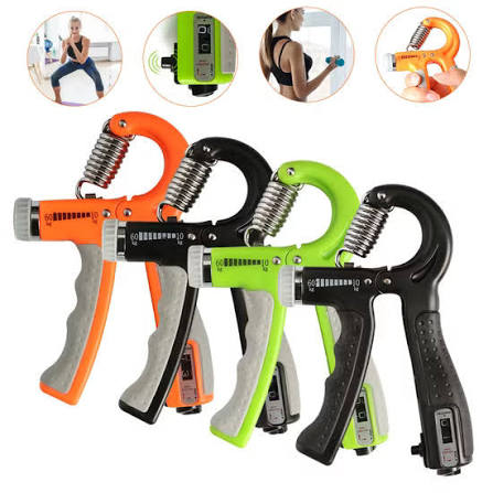 Nexkart FlexGrip Hand Exerciser – Adjustable Resistance Forearm and Finger Strengthener for Athletes.
