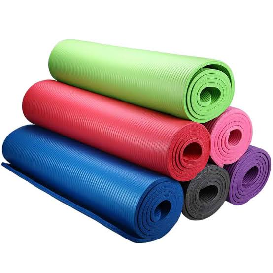 Nexkart Premium Extra Thick Yoga Mat – Shock-Absorbing Anti-Tear Fitness Mat with Carrying Strap for Yoga, Meditation, and Floor Exercises