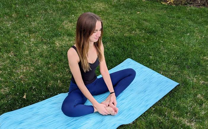 Nexkart Premium Extra Thick Yoga Mat – Shock-Absorbing Anti-Tear Fitness Mat with Carrying Strap for Yoga, Meditation, and Floor Exercises