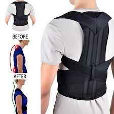 Nexkart Adjustable Posture Corrector Belt – Breathable Back Support Brace for Upper and Lower Back Pain Relief, Spine Alignment, and Clavicle Support for Men and Women.
